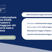 Ristrutturazione bagno 2026